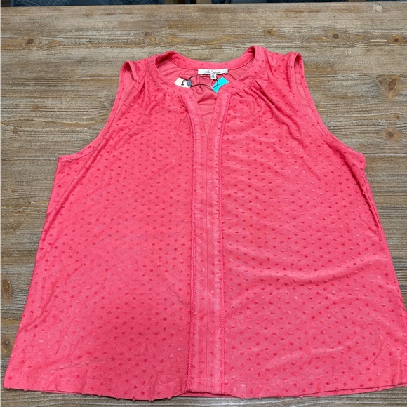 NWT- Sleeveless Pink Top - Picture 1 of 5